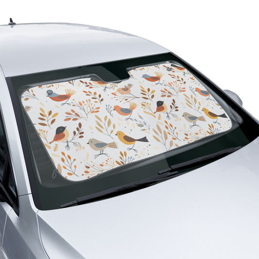 Car Sun Shades - Autumn Birds Collection - 1