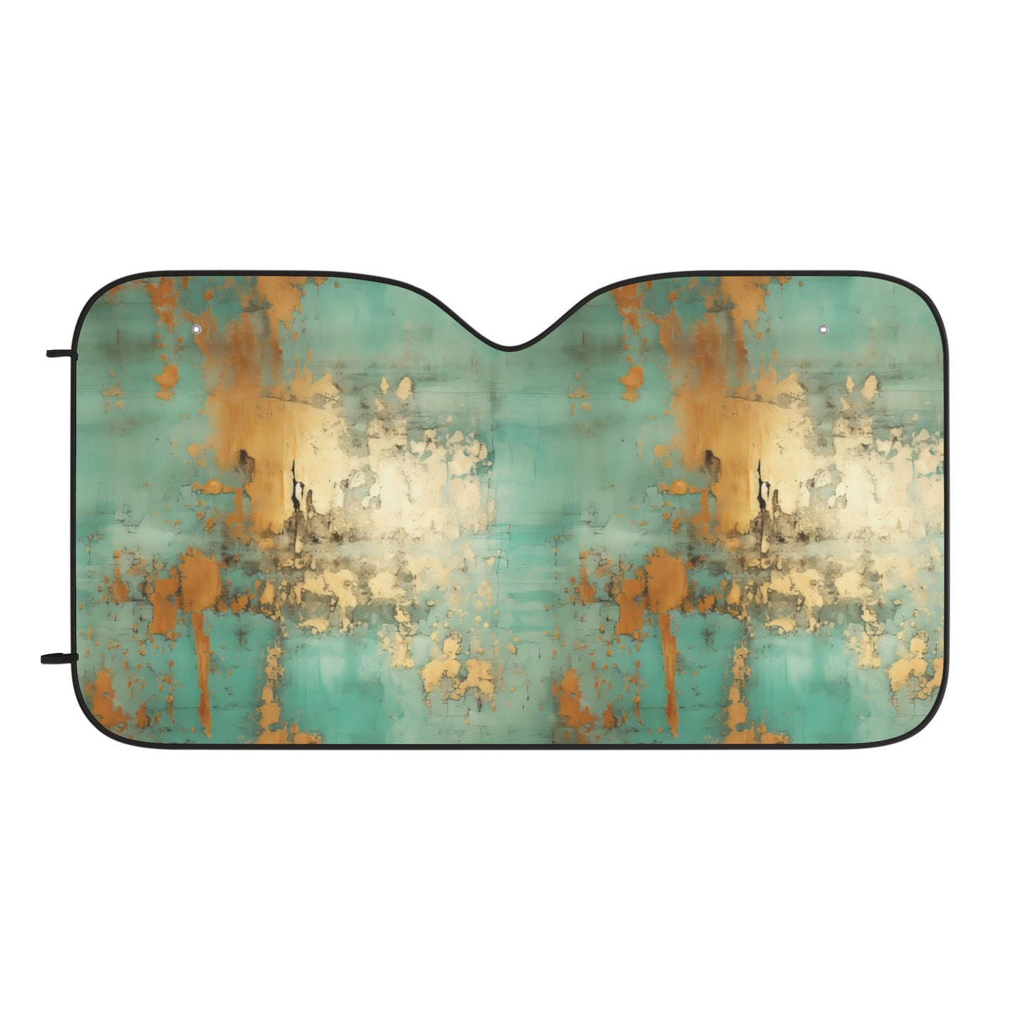 Car Sun Shades - Aqua Gold Collection 2