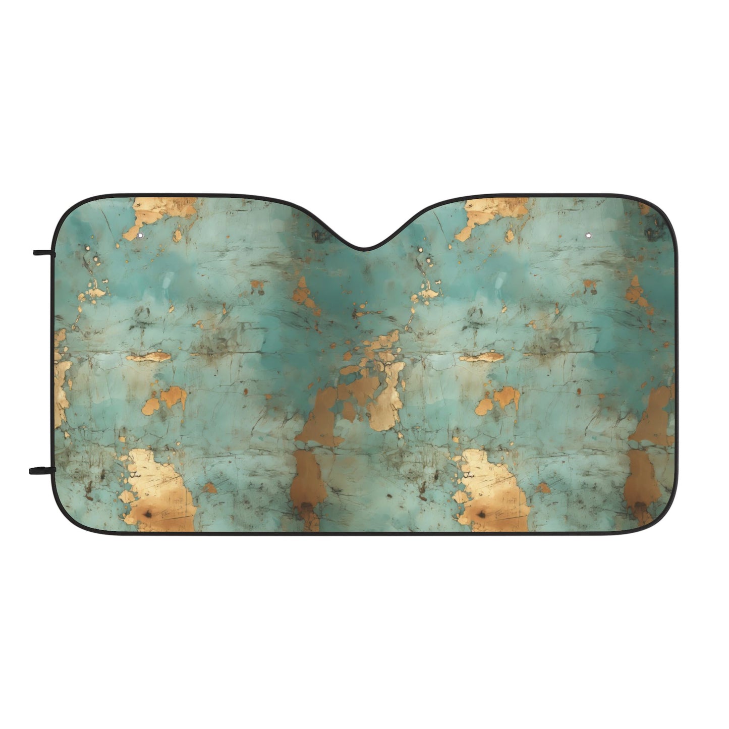 Car Sun Shades - Aqua Gold Collection 3